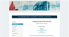 Desktop Screenshot of kophal.de